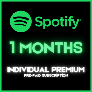 Spotify 1 Month Premium