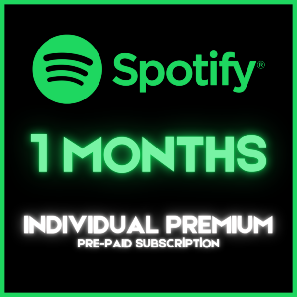 Spotify 1 Month Premium