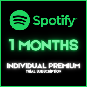 Spotify 1 Month Premium (Trial)