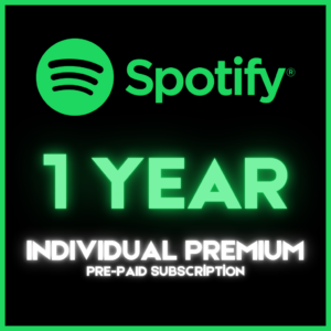 Spotify 1 Year Premium