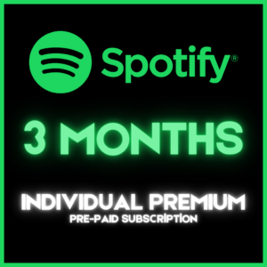 Spotify 3 Month Premium
