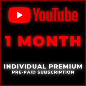 Youtube 1 Month Premium