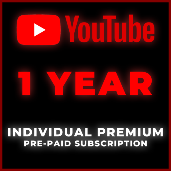 Youtube 1 Year Premium